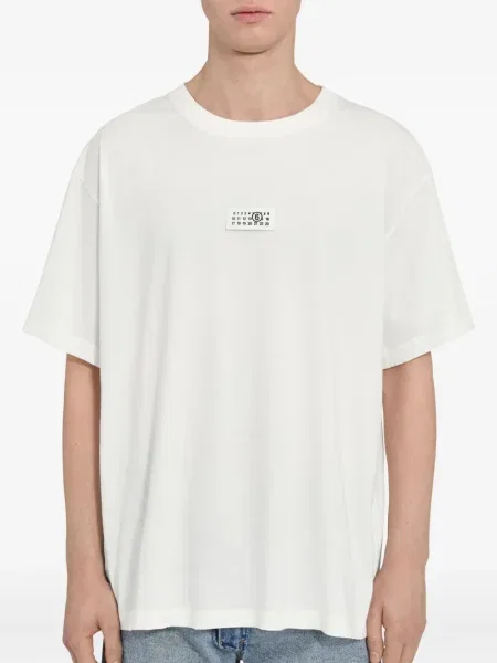 Tricou Mm6 Maison Margiela alb