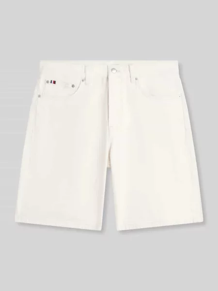 Szorty jeansowe krój regular fit model DOVER' Tommy Hilfiger białe