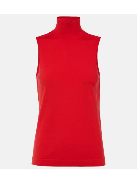 Top Dorothee Schumacher de lână roșu