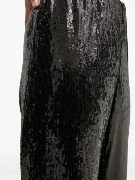 Spodnie Bruuns Bazaar z cekinami czarne