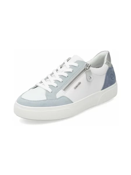 Sneakersy Rieker skórzane białe