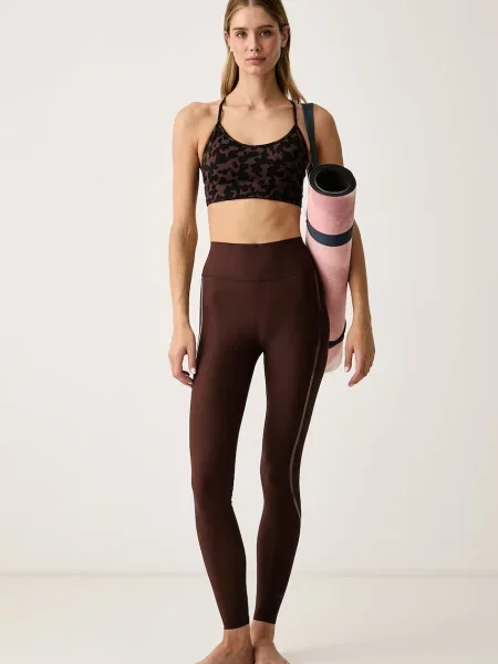 Yoga pantaloni Casall maro