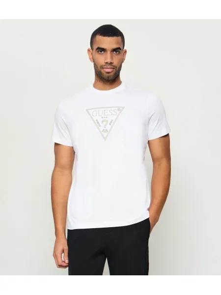 GUESS Tricou alb