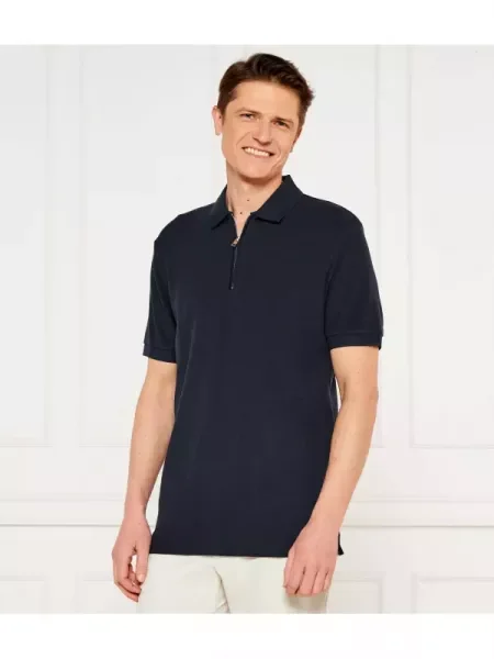 BOSS BLACK Polo H-Paras negru