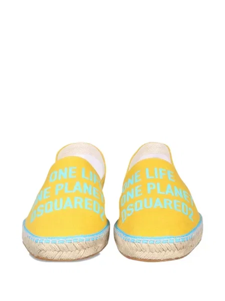 Espadrile Dsquared2 galben