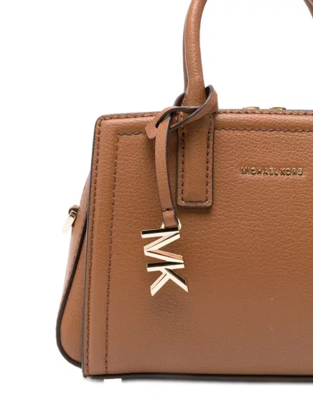 Geanta de piele Michael Michael Kors din piele maro