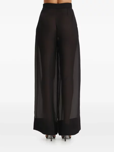 Pantaloni Il Volo transparente negru