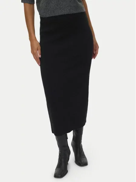 Vero Moda Φούστα pencil Brisa μαύρο
