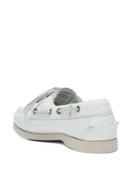 Pantofi loafer Sebago din piele alb