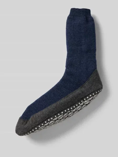 Kapcie z elastycznym prążkowanym ściągaczem model COSYSHOES' Falke