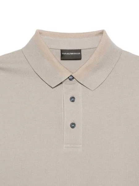Polo Emporio Armani scurt gri
