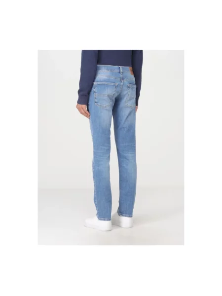Jeansy Tommy Hilfiger Scanton ze stretchu niebieskie