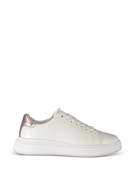 Fűzős csipkés sneaker Calvin Klein fehér