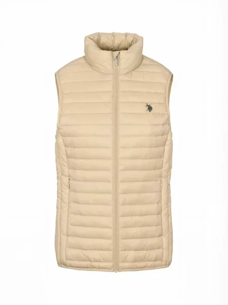 US POLO ASSN. Vestă UWJill' bej