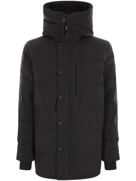 Geacă Canada Goose cu glugă negru