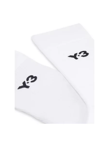 Skarpety Y-3 klasyczne białe