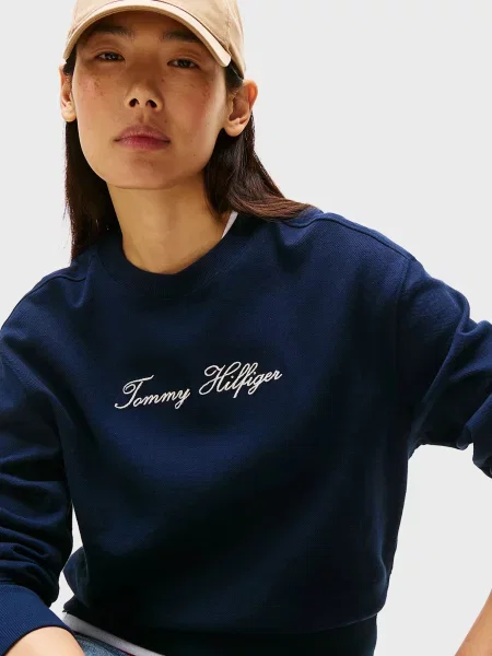Світшот Tommy Hilfiger синій