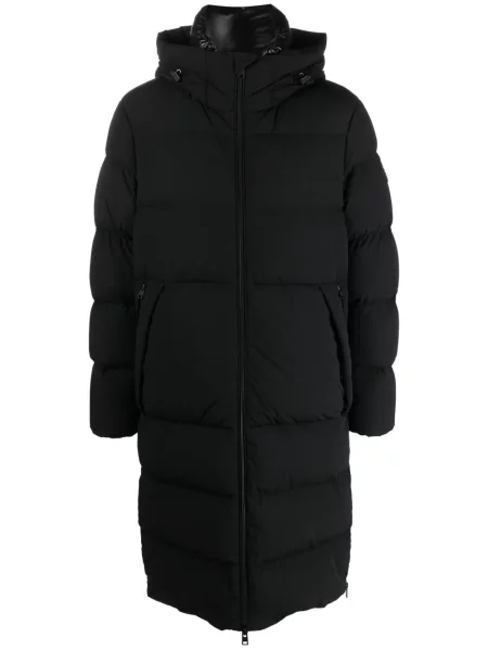 Geacă parka Woolrich cu glugă negru