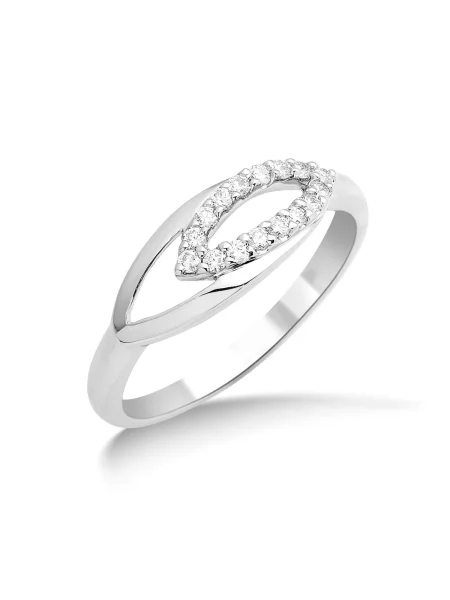 DIAMANT LETERNEL Prsteň strieborná