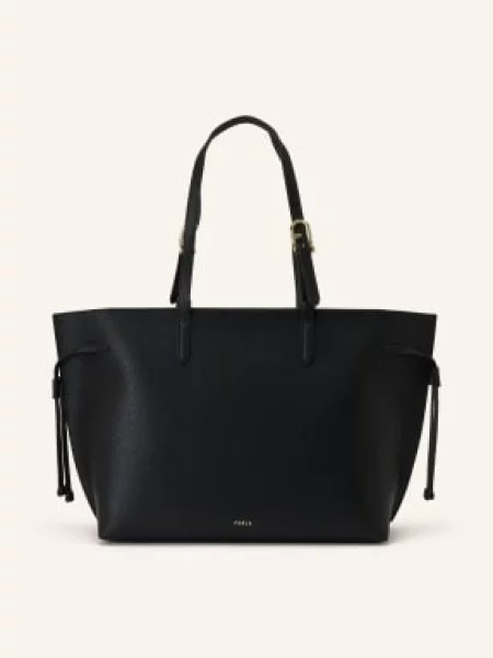 Shopperka Furla skórzana czarna