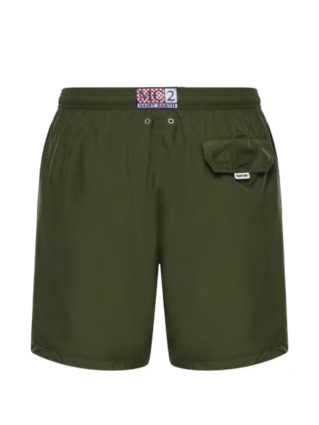 Slip de baie Mc2 Saint Barth cu autograf verde