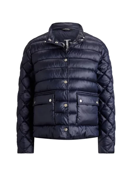 Matlasat geacă Lauren Ralph Lauren albastru