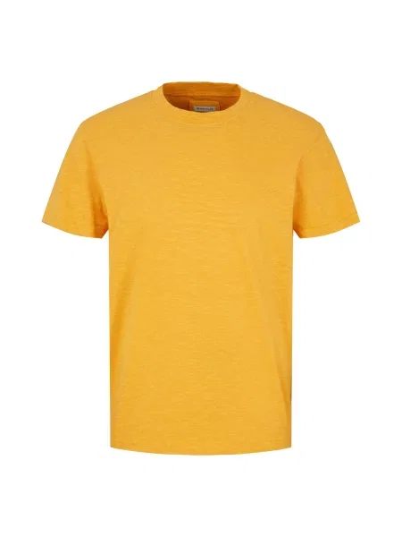 TOM TAILOR Tricou auriu galben