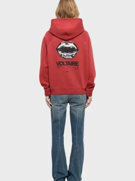 Худи Zadig&voltaire красное