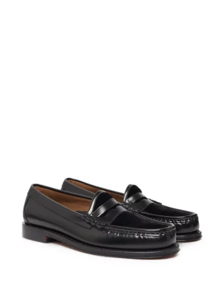 Pantofi loafer G.h.bass de catifea negru