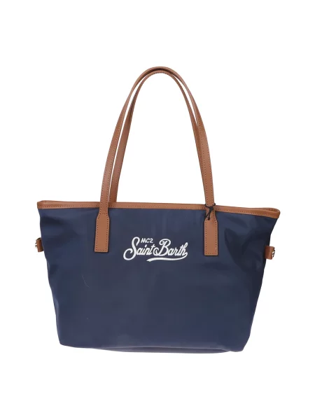 Shopperka Mc2 Saint Barth niebieska