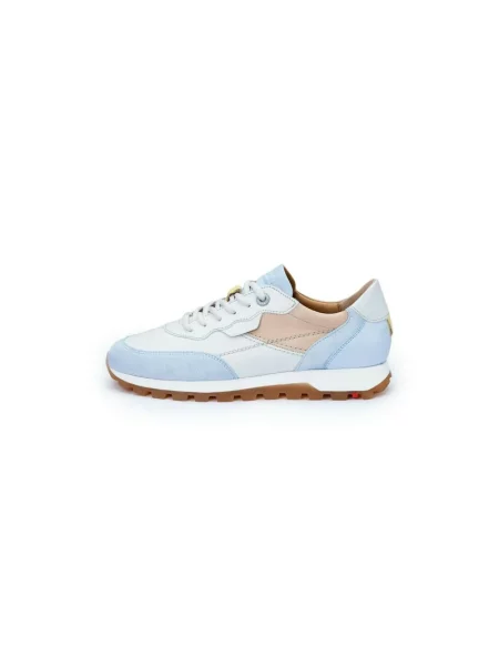 Sneakersy Lloyd skórzane niebieskie