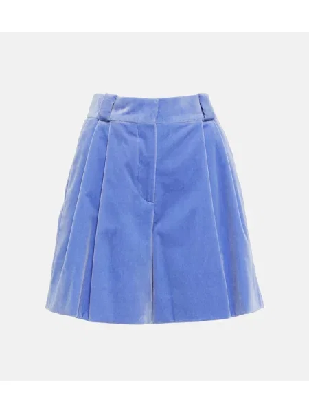 Aksamitne szorty Blazã© Milano niebieskie