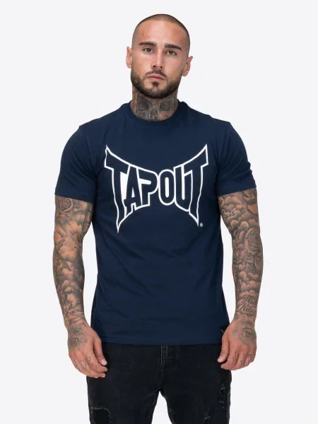 Tapout Tricou albastru alb