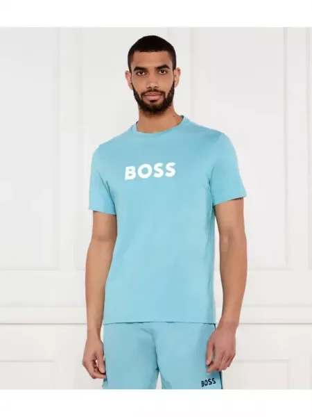 BOSS BLACK Tricou | Relaxed fit negru