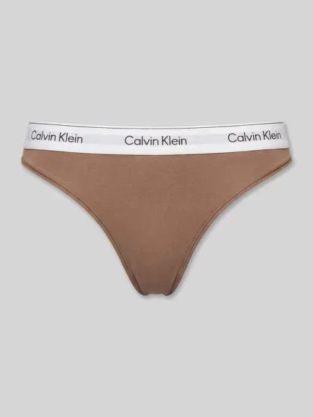 Stringi z mieszanka bawełny i modalu Calvin Klein Underwear