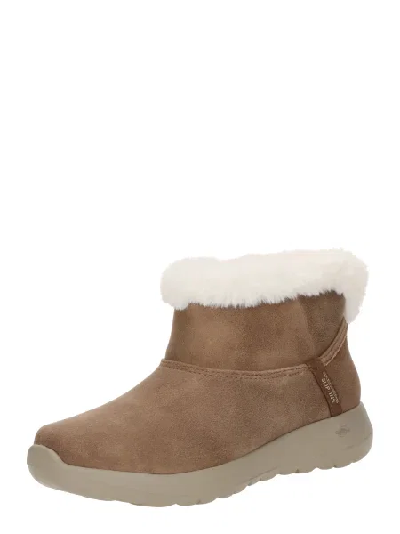 Botine Skechers maro