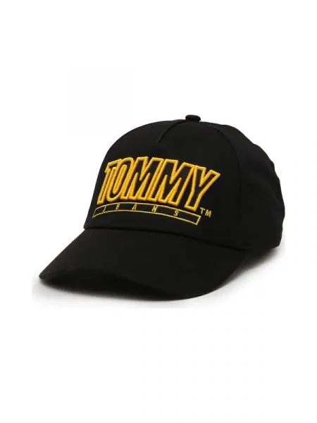 Tommy Jeans Baseball sapka fekete