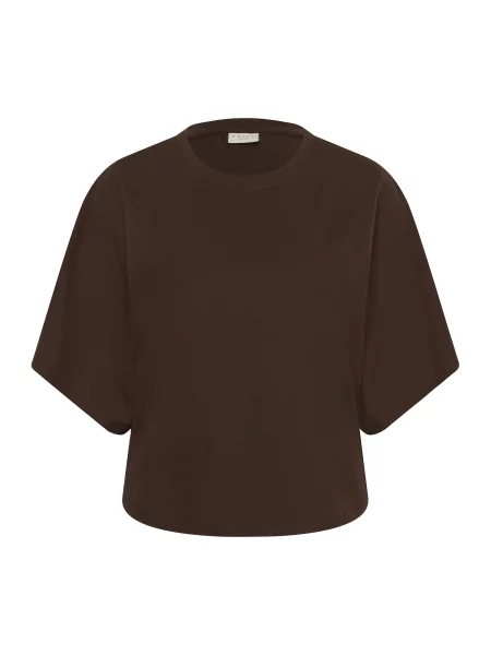 KAFFE CURVE Bluză KCStormi mokka maro