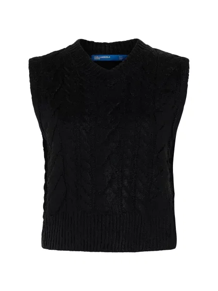 KARL LAGERFELD JEANS Pulover negru