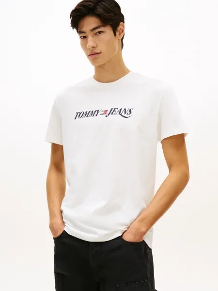 Tommy Jeans Tricou alb