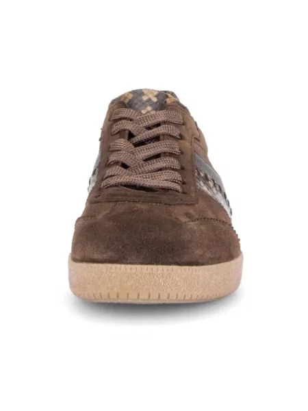 Sneakersy Gabor zamszowe brązowe