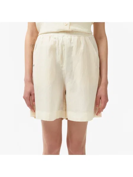 Lacoste Szorty Regular Fit białe