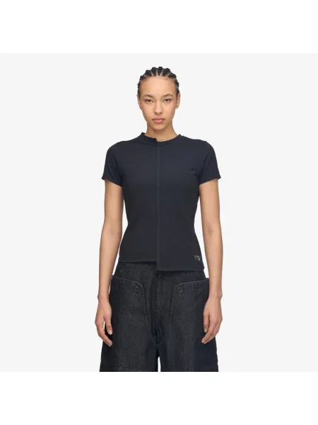 Tricou Fitted Short Sleeve Tee Black L negru