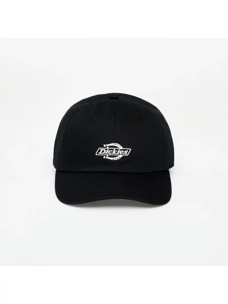 Шапка с козирка Dickies с апликация черно