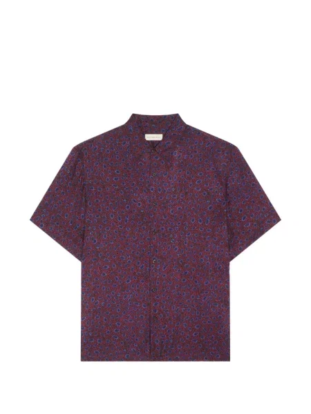 Scurt cămașă Dries Van Noten roșu