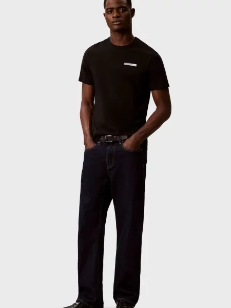 Футболка Calvin Klein с лого черная