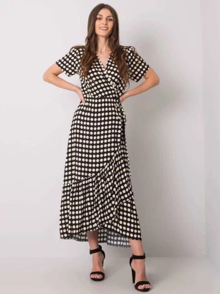 Maksi obleka Yups črna