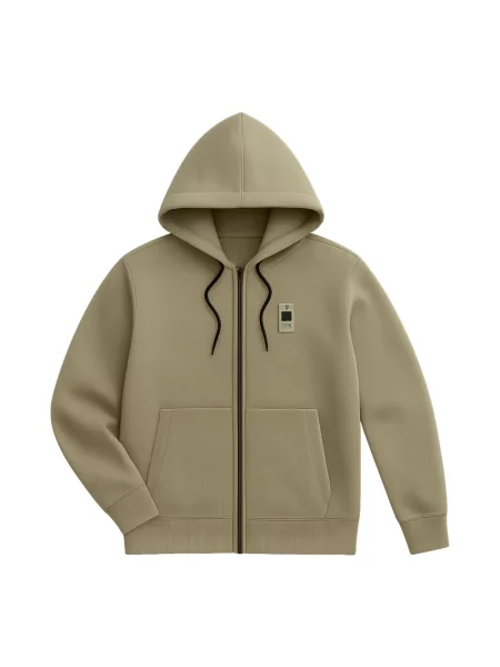 Bluza rozpinana Blauer brązowa