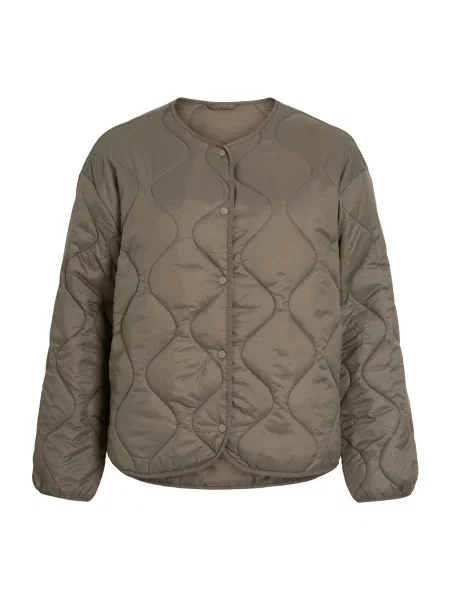 VILA Geacă de primăvară-toamnă VIDUNE ombră