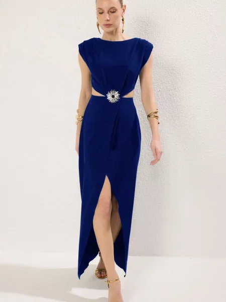 Trendyol Rochie de seară cobalt albastru